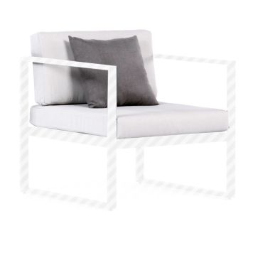 Pehmusteet Sensum Skepparholmen nojatuoliin vaaleanharmaa