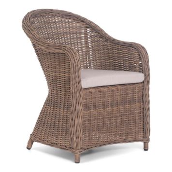 Nojatuoli Sunfun Nadja pehmusteella 2 kpl