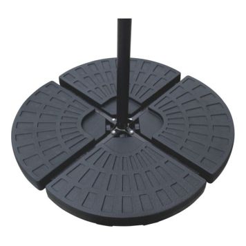 Aurinkovarjon jalan painot