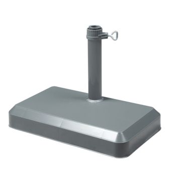 Aurinkovarjon jalka Doppler 25 kg tummanharmaa