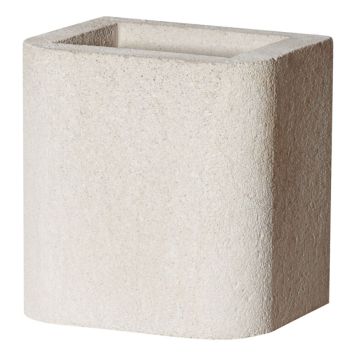 Piipun korotusosa Buschbeck ulkogrilli valkoinen