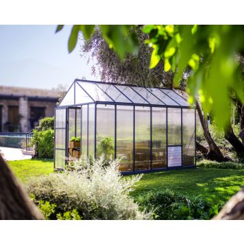 Kasvihuone Palram-Canopia Glory 9,2 m² harmaa