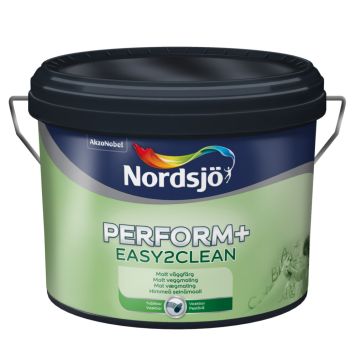 Seinämaali Nordsjö Perform+ Easy2Clean Valkoinen 2,5 l