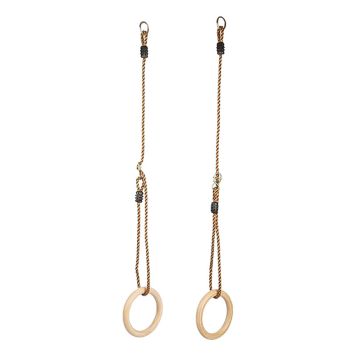 Voimistelurenkaat säädettävällä köydellä