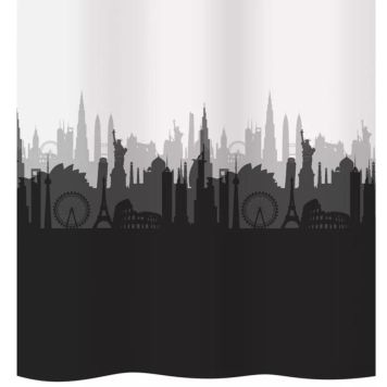 Tekstiilisuihkuverho Diaqua City, useita kokovaihtoehtoja