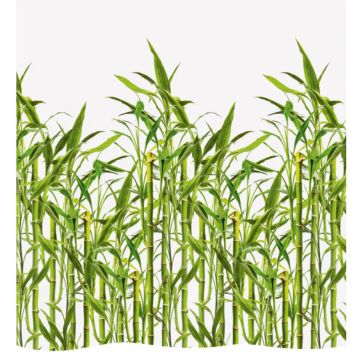 Tekstiilisuihkuverho Diaqua Bamboo, useita kokovaihtoehtoja