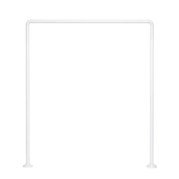 Suihkuverhotanko Diaqua Ø 2,2 x 90 x 80 x 90 cm Valkoinen