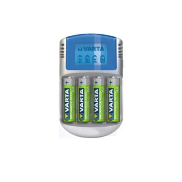 Paristolaturi Varta LCD Charger 4 x AA 2600 mAh