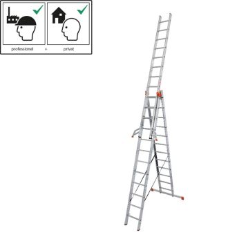 Monitoimitikkaat Krause Tribilo 3 x 8  Alumiini 6,05 m