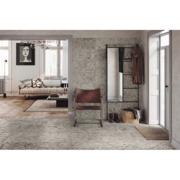 Lattialaatta Corso Italia Marble Mix mattaharmaa 60 x 60 cm