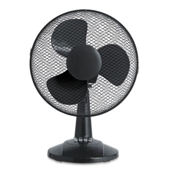 Pöytätuuletin Proklima musta Ø 30 cm