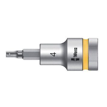 Kuusiokolohylsy Wera 8740 C HF Zyklop 1/2" 4 mm