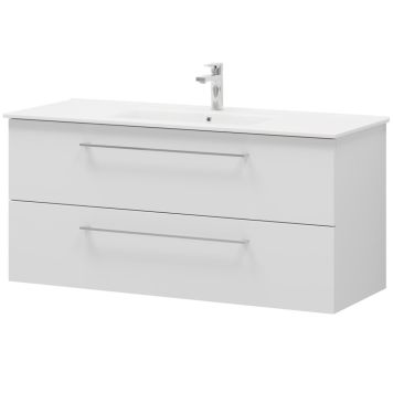 Kalustesetti Camargue Freja mattavalkoinen 120 cm