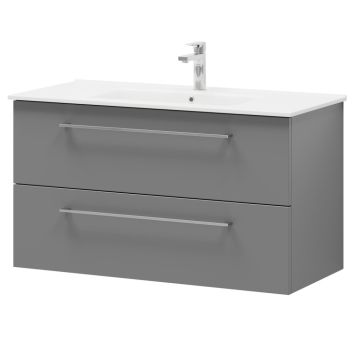 Kalustesetti Camargue Freja mattaharmaa 100 cm