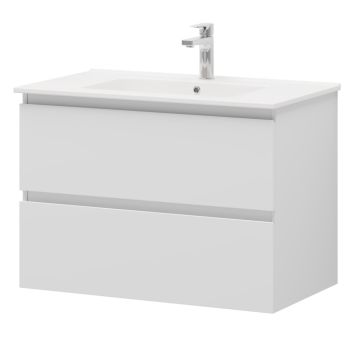 Kalustesetti Camargue Leva mattavalkoinen 80 cm