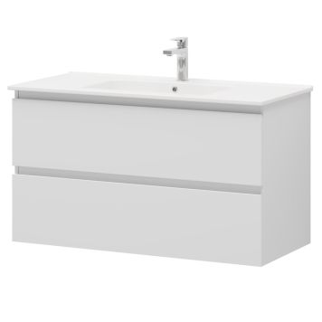 Kalustesetti Camargue Leva mattavalkoinen 100 cm