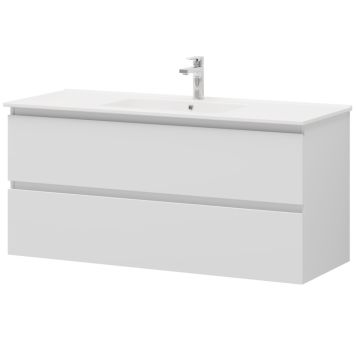 Kalustesetti Camargue Leva mattavalkoinen 120 cm