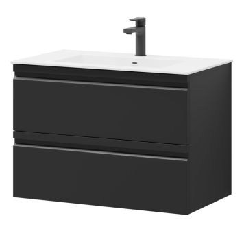 Kalustesetti Camargue Annika mattamusta 80 cm