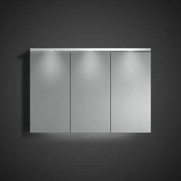 Peilikaappi Camargue Skärgård Pyöristetyllä Lipalla 100 cm