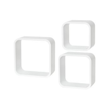 Kuutiohylly Dolle Cube Valkoinen 3-os. 350 x 350 x 145 mm