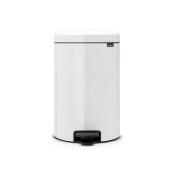 Roska-astia polkimella Brabantia Newicon White 20 l