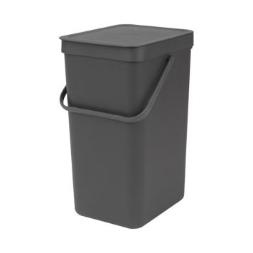 Roska-astia Brabantia Sort&Go 16 L Harmaa