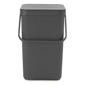 Roska-astia Brabantia Sort&Go 25 L Harmaa