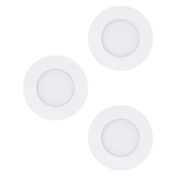 Uppospotti Eglo Fueva-1 3 W Valkoinen