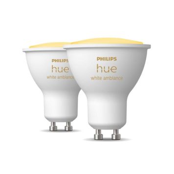 Kohdelamppu Philips Hue white ambiance GU10 2 kpl/pkt