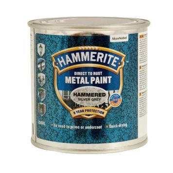 Metallimaali Hammerite Direct to rust hopea 0,25 l