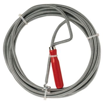 Putkenpuhdistusakseli Alpha Tools 9 mm x 10 m