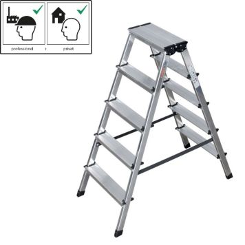 Työpukki Krause 2 x 5 Alumiini