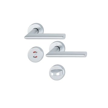 Väliovenpainike Swedoor Stockholm Hopea WC-vääntönuppilla