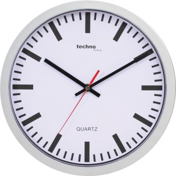 Seinäkello Technoline WT 7800 hopea Ø 30 cm