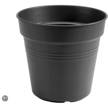 Istutusruukku Elho Green Basics musta 11 cm