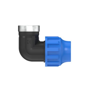 Muoviputkiliitin 32 mm x 1" UK