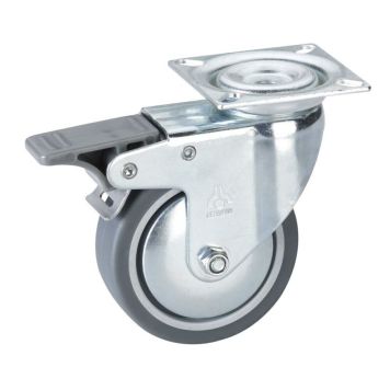 Ohjausrulla Stabilit Ø 75 x 25 mm, levy 60 x 60 mm