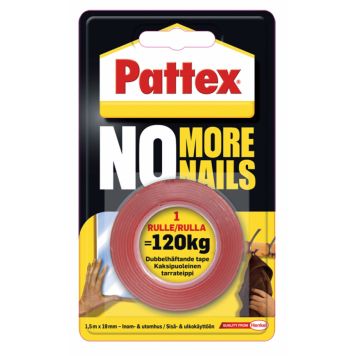 Asennusteippi Pattex No More Nails 120 kg