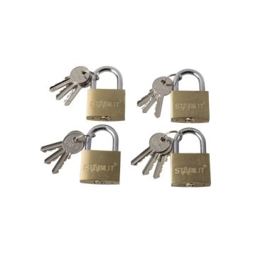 Riippulukkosarja Stabilit 40 mm 4 kpl