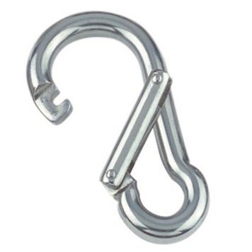 Karabiinihaka erikoislukituksella Marinetech 10 x 100 mm