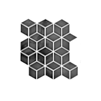 Mosaiikki Salmiakki Kiiltävä Musta