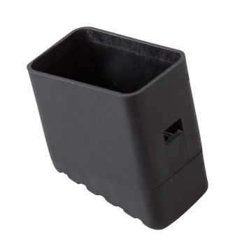 Jalkatulppapari Monto 33 x 20 mm musta