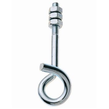 Saparokoukku Puulle/Metallille M10 x 140 mm