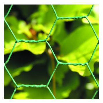 Kudottu Verkko 50 cm x 10 m KS Vihreä Muovitettu