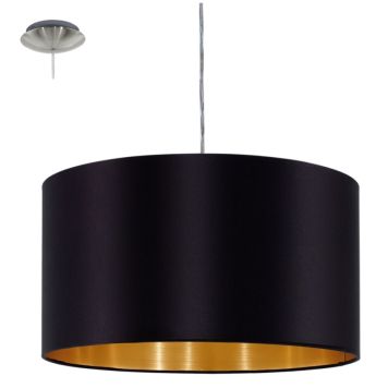 Riippulavaisin Eglo Maserlo Musta Ø 38 cm