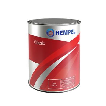 Pehmeä antifouling -maali Hempel Classic Musta 0,75 l