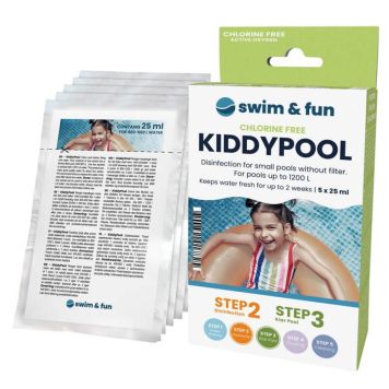 Puhdistuspakkaus Swim&Fun Kiddy Pool 5x25 ml