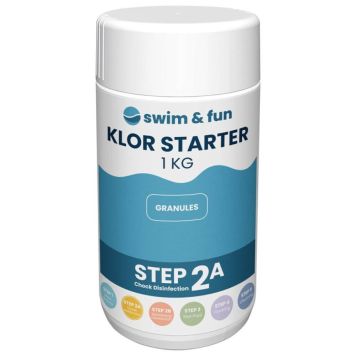 KlorStarter Swim&Fun pikakloori jauhe 1 kg