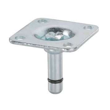 Huonekalupyörän asennuslevy Stabilit 38 x 38 x 36 mm