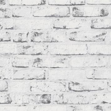 Kuitutapetti A.S. Creation New England Tiiliseinä Harmaa